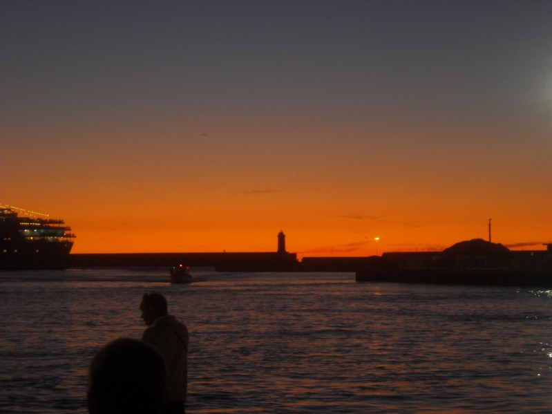 waiting for the ferry