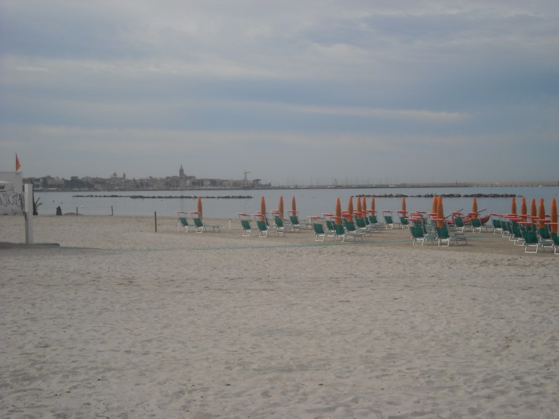 morning, riding along the coast