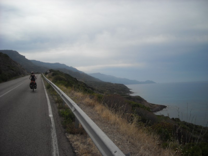 first hills at the coast